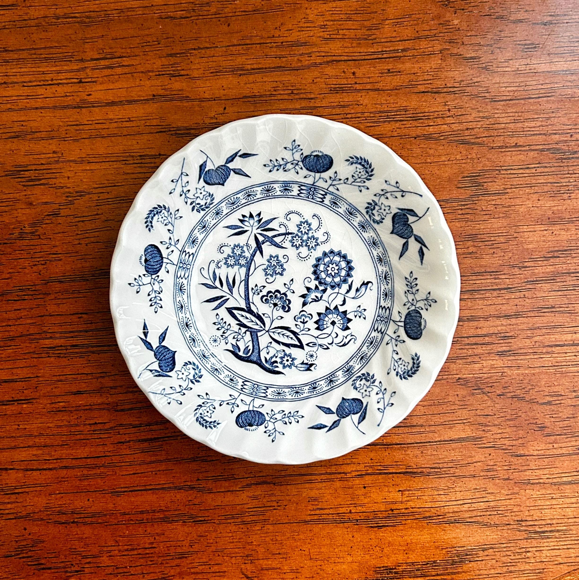 ジョンソンブラザーズ アンティークフロウブルー Oval Bowl アルバニ― ジョンソンブラザーズ アンティークフロウブルー Oval Bowl