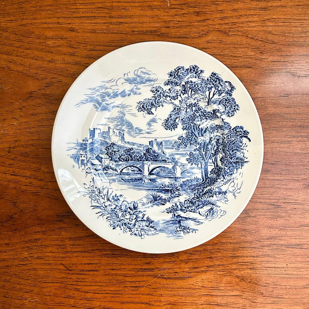 Enoch  プレート5枚セット　ヴィンテージ　イギリス製 Wedgwood Countryside Plate Set Of Vintage Enoch Wedgwood
