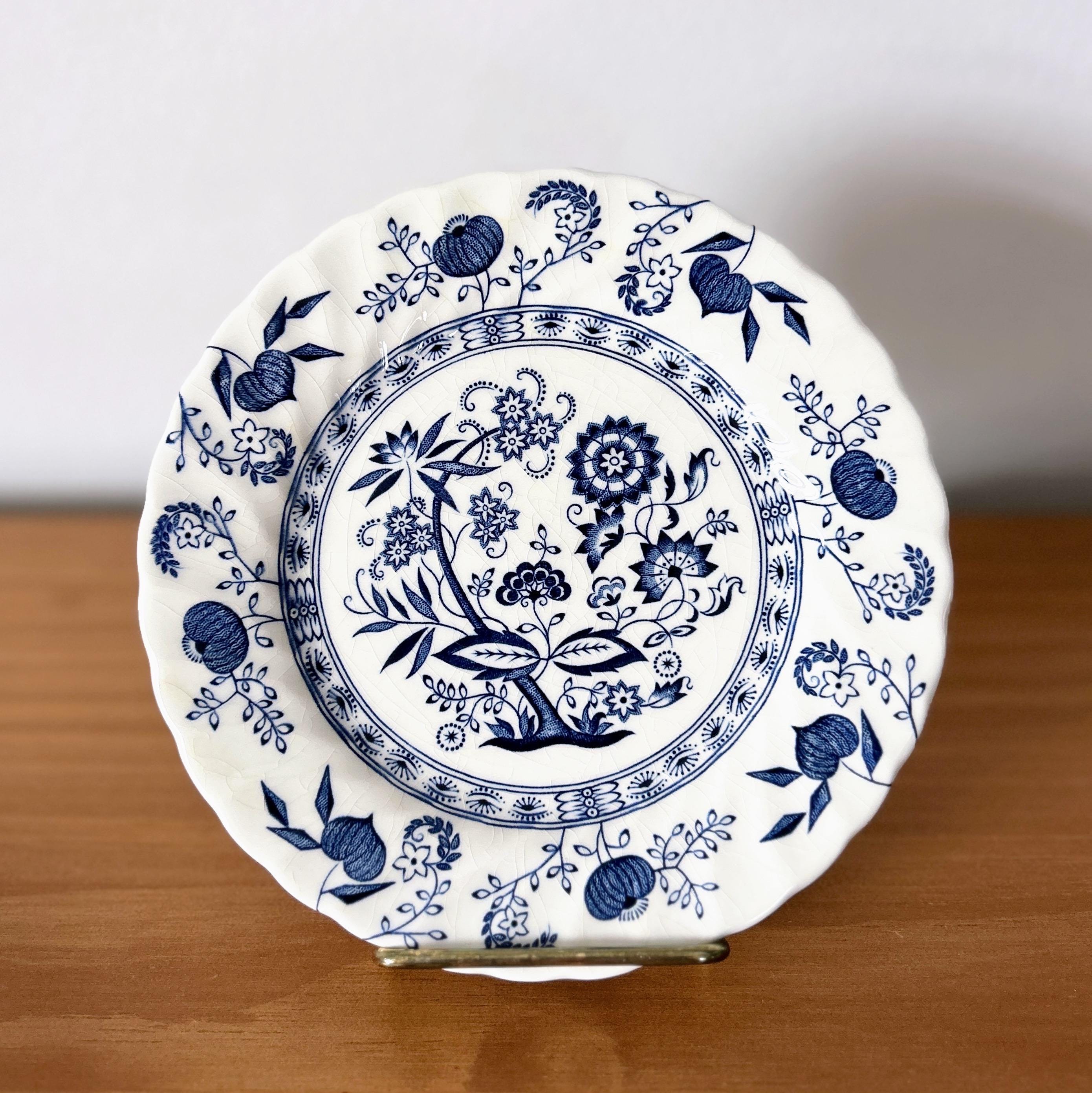 Blue onion dinner plate set - Etsy 日本