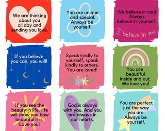 Printable Lunch Notes For Kids