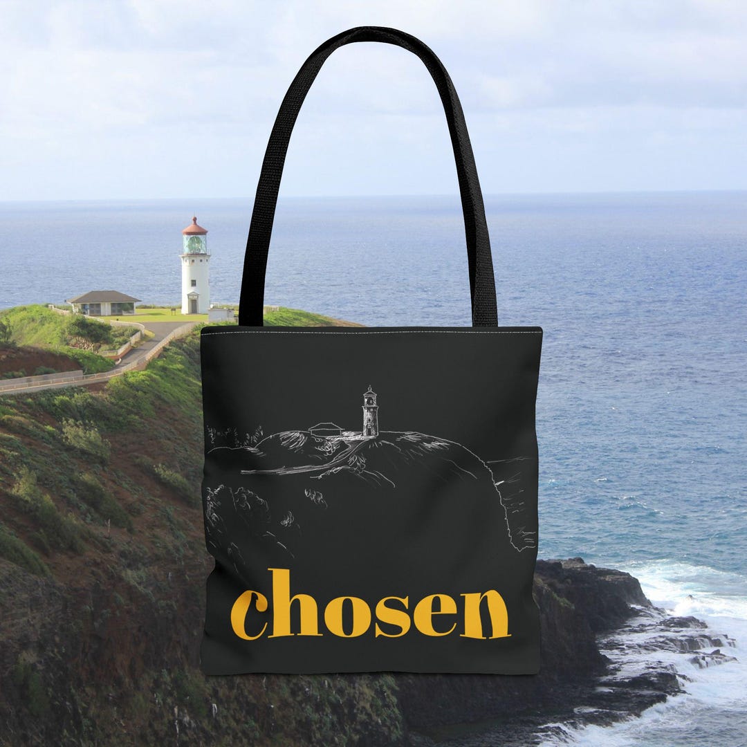 Chosen Lighthouse Tote Bag - Etsy