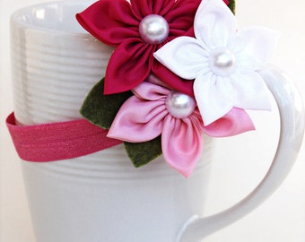 Delightful Daisies headband you pick colors