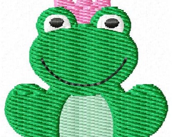 Download Frog 2 Mini Machine Embroidery Design | Etsy