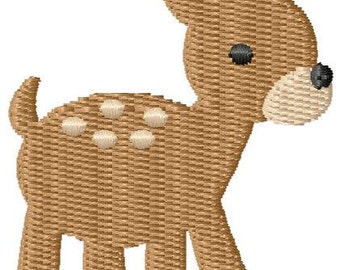 Deer Mini Machine Embroidery Design