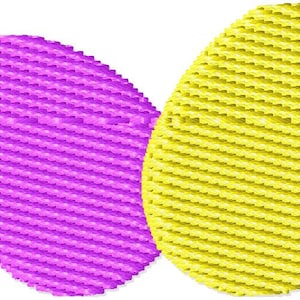 Zwei Eier Mini Machine Embroidery Design
