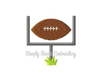 Football Goal Mini Machine Embroidery Design