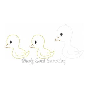 Duck Duck Goose Machine Embroidery Design