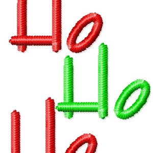 Ho Ho Ho Christmas Machine Embroidery Design Mini