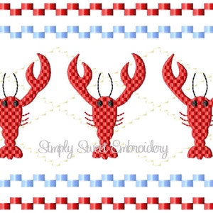 Lobster Faux Smocking Design