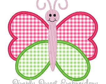 Butterfly Machine Embroidery Applique Design