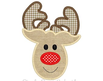 Rudolph maskinbroderi applikationsdesign