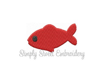 Fish Mini 2 Machine Embroidery Design