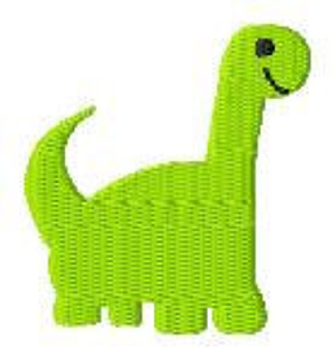 Dinosaur Mini Machine Embroidery Design - Etsy