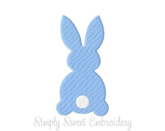 Osterhase Mini 4 Stickdatei, Maschinenstickerei