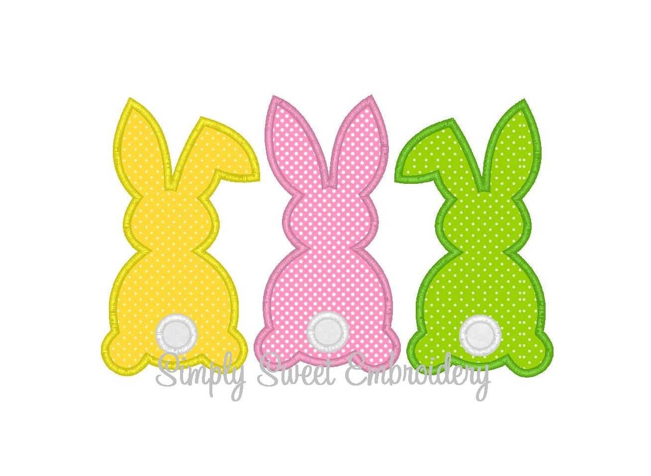 Easter Spring Carrot Trio Line with Name Plate Zig Zag Stitch Applique Vintage Style Machine Embroidery Design Easter Spring Carrot Trio Line with Name Plate Zig Zag Stitch Applique Vintage Style Machine Embroidery Design