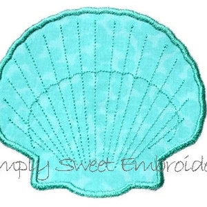 Sea Shell Applique Design