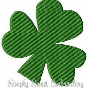 St. Patrick's Day Shamrock Machine Embroidery Design Mini