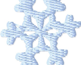 Snowflake Machine Embroidery Design Mini