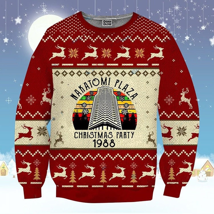 Discover Nakatomi Plaza Christmas Party 1988  3D Sweater