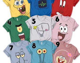 Spongebob Shirt - Etsy
