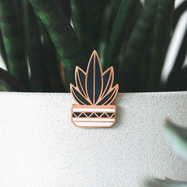 Agave Enamel Pin