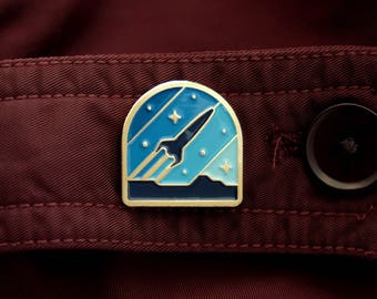 Rocketeer Enamel Pin