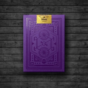 Karty do gry DKNG „Purple Wheel”
