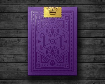 DKNG 'Purple Wheel' Playing Cards