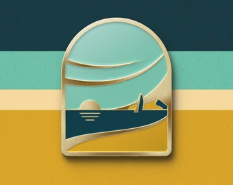 Horizons "Beach" Enamel Pin