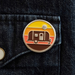 Airstream Camper Enamel Pin