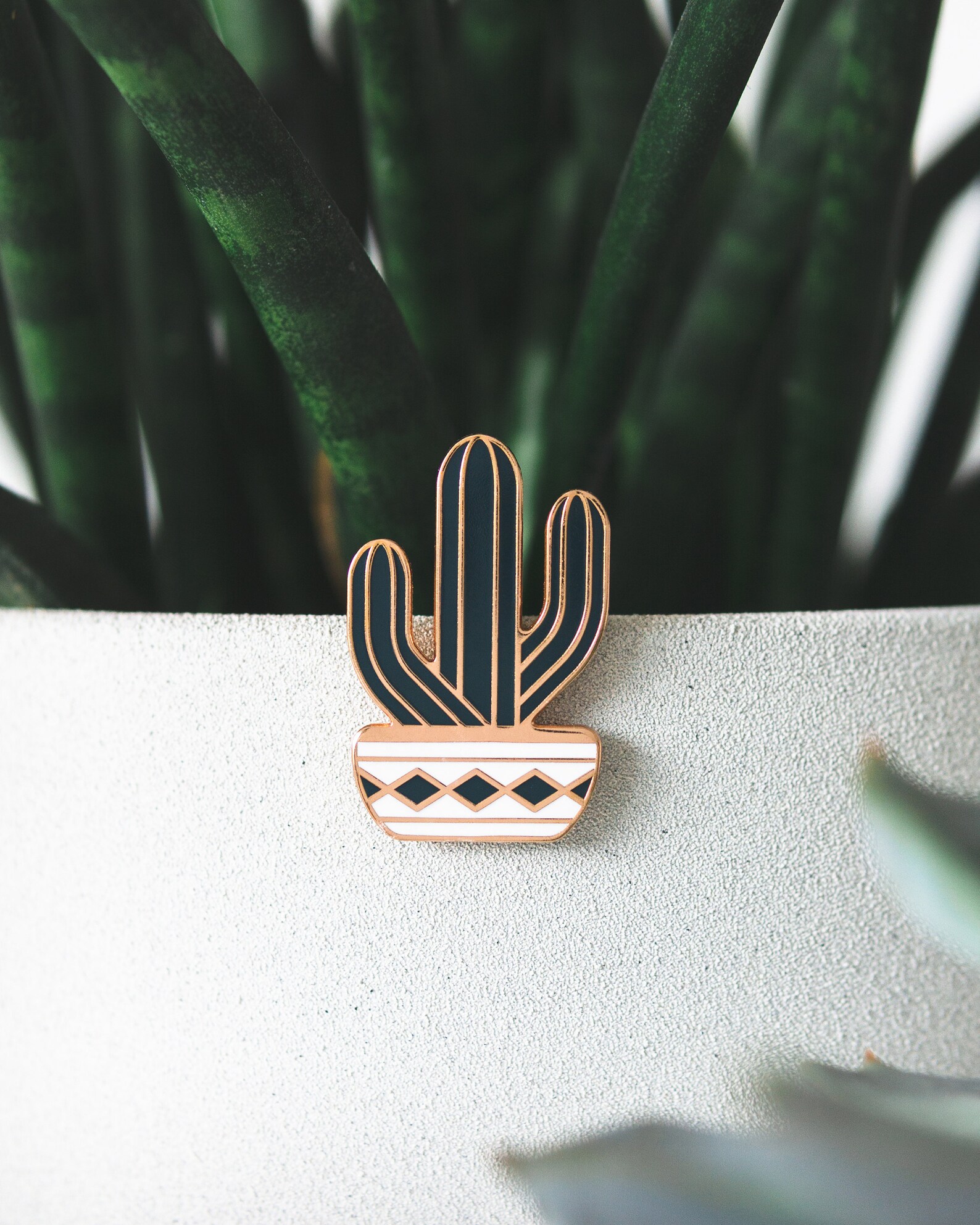 Saguaro Cactus Enamel Pin - Etsy
