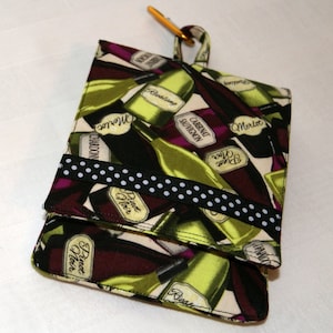 Monedero pequeño de tela de algodón, porta accesorios pequeños, accesorio para bolso