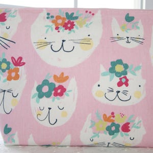 Astuccio con cerniera per il trucco, borsa da viaggio, astuccio per piccoli oggetti, amante dei gatti