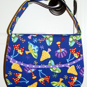 Hair Bows Barrettes Organizer Tote, Accessories Hair Care Storage Bag, Handmade Cotton Fabric Organizer