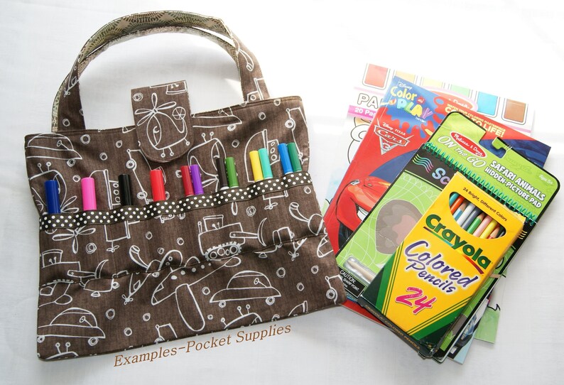 Download Children Coloring Book Crayon Bag Gift for Children Pouch ...