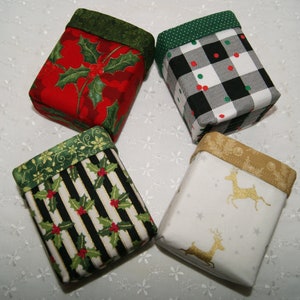 Contenitore in tessuto regalo Mini, contenitore in tessuto di cotone piccolo, sacchetto regalo, espositore per bastoncini di zucchero