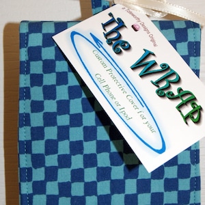 Bolsa de tela de algodón con dos bolsillos, estuche para artículos personales, bolsa para accesorios pequeños