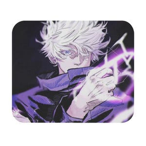 Gojo Mouse Pad, Desk Accessory, Gaming Mouse Mat, Computer Mousepad, Office Decor, Custom Mouse Pad