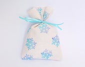 SNOW FLAKE Party Bags - Snow flake lolly bags, snow loot bags, Elsa party bags, showflake PARTY favours, snow flake party favours x 10