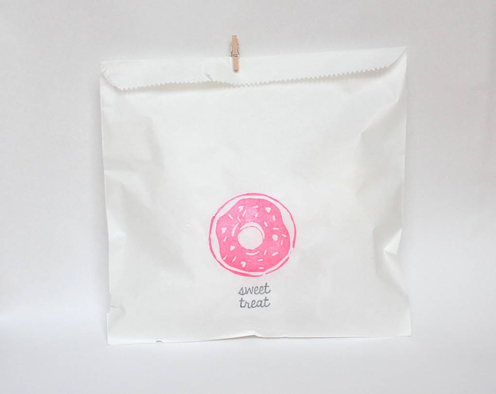 DONUT Favour Bags DONUT WALL bags donut party bags donut Etsy