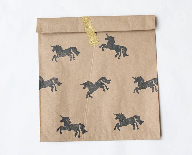 UNICORN Favour Bags Unicorn Party Bags Sleeping Unicorn Etsy Australia