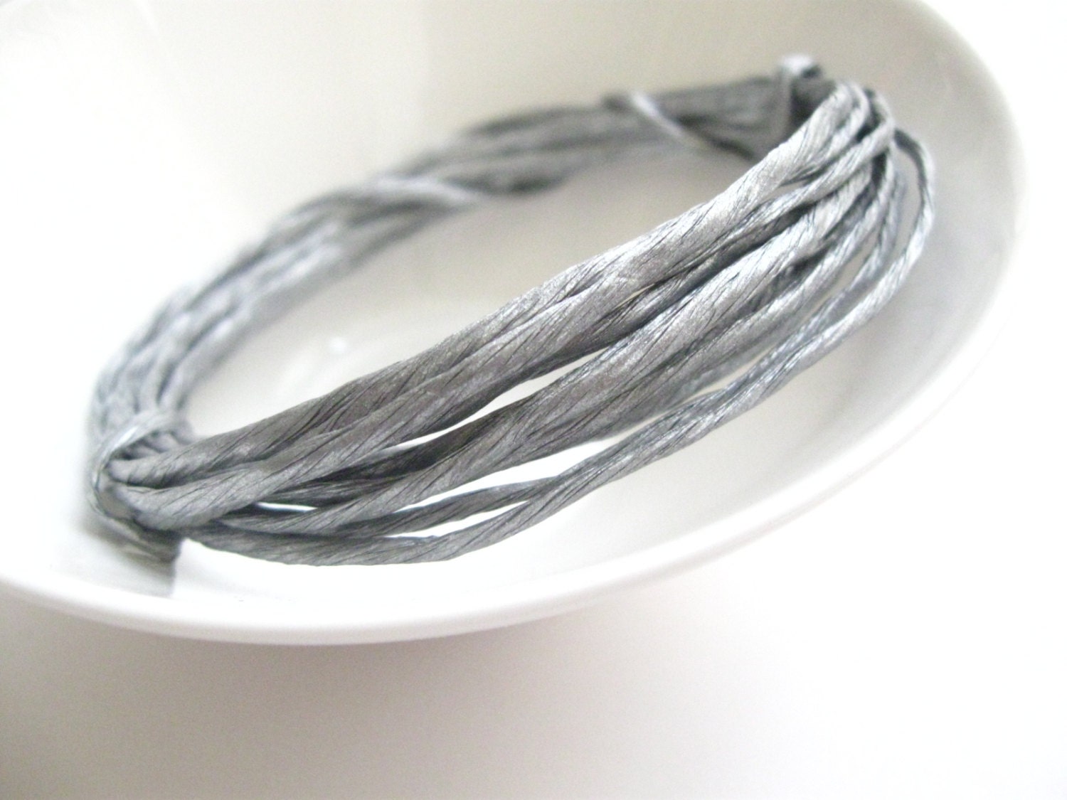 Paper Wrapped Wire Twine 3 yards You Choose Color Etsy