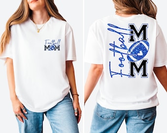 Cute Football Mama Shirt, Mothers Day Gift For Football Mom, Gift For Football Lover Mom Shirt, Football Season Mom Gifts