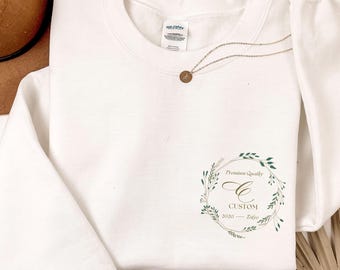 Custom Logo Sweatshirt, Personalized Company Logo Hoodie, Business Logo Pocket Outfit, Sports Team Logo Clothing, Custom Your Text Apparel