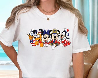 Comfort Colors® Disney Mickey And Co Cruise Shirt Mickey And Minnie Cruising T-shirt Disney Vacation, Disney Cruise, Family Matching
