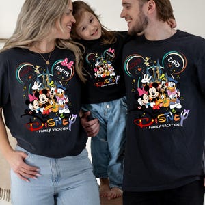 Comfort Colors® Disneyland Family Trip 2025 Shirt, Disneyland Mickey And Friends Shirt, Family Matching Trip Shirt, Disneyland Trip 2025