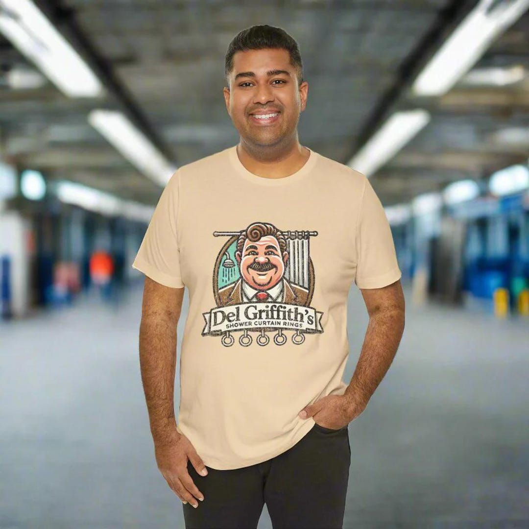 Del Griffith's Shower Curtain Rings plains, Trains, & Automobiles T