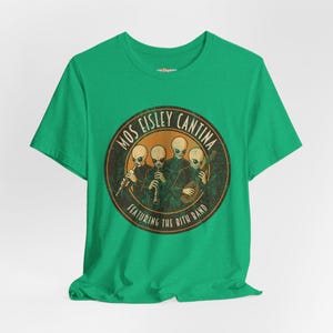 Mos Eisley Cantina Star Wars Unisex Tee, Tatooine Inspired Shirt, Jedi Force Fan Apparel, Galactic Movie Merch, Geek Gift