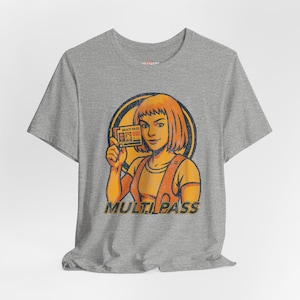 Leeloo Dallas Multi Pass T-Shirt: The Fifth Element Inspired Sci-Fi Tee