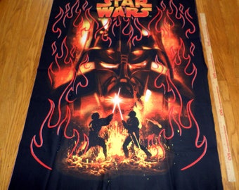 star wars fabric panel